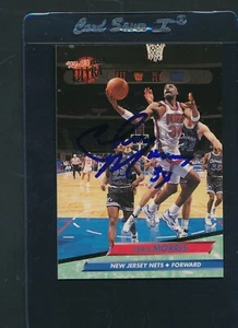 1992/93 Fleer Ultra #119 Chris Morris Nets Signed Auto *A6249 - Picture 1 of 1