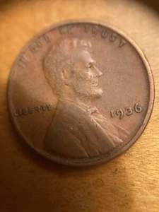 1936-P Type 1 Lincoln Cent - Doubled Die Obverse - Picture 1 of 18