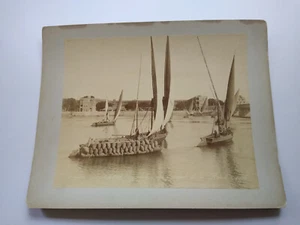 Large Format Photo, Nile At Aswan, Longhi, 19th C. - Picture 1 of 2
