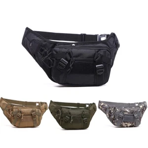 Tactical Fanny Pack Waist Bag Multi-pocket Bag for Outdoor Carry Bag Wallet Case - Picture 1 of 16