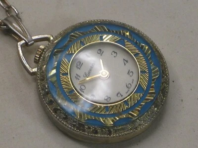 como está repuestos / reparación no funciona reloj bolsillo suizo Lucerna cadena colgante Foto 1 de 4