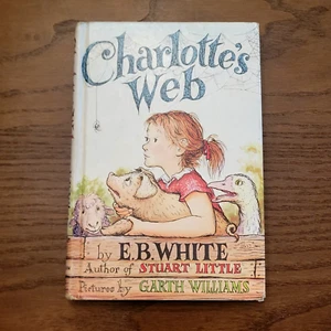 Charlottes Web Childrens Book By E.B. White 1952 Hardcover Harper Row - Picture 1 of 11