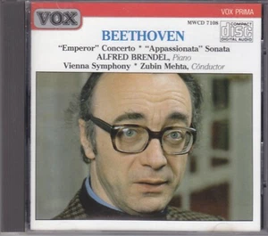 CD - Beethoven - Alfred Brendel Vienna Symphony, Zubin Mehta, "Emperor" Concerto - Imagen 1 de 2