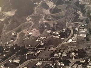 Foto de colección Sunset Boulevard 1920 Sunset Strip Picture Hollywood Los Ángeles - Imagen 1 de 2