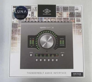 UNIVERSAL AUDIO AUDIO INTERFACE APOLLO TWIN X IN WORKING CONDITION FROM JAPAN - Picture 1 of 8