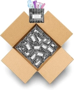 Black Treads Style Menstrual Kit All-in-One 100 Pack | Convenience on The Go - Picture 1 of 1