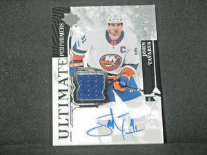 John Tavares 2017-18 Upper Deck Ultimate Collection Autograph Jersey (66/75) NYI - Picture 1 of 2