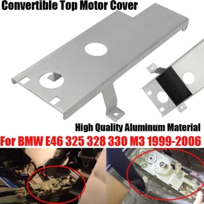For BMW E46 325 328 330 M3 1999-06 Convertible Top Motor Cover Billet 3 Series - Изображение 1 из 4