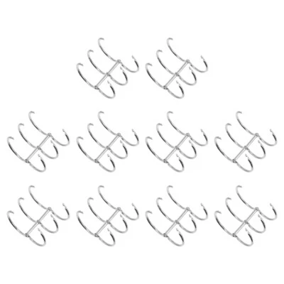 10 piezas Prácticos Anillos de Encuadernación Hoja Suelta Anillo de Encuadernación Hágalo Usted Mismo Cuaderno Bobinas Foto 1 de 4