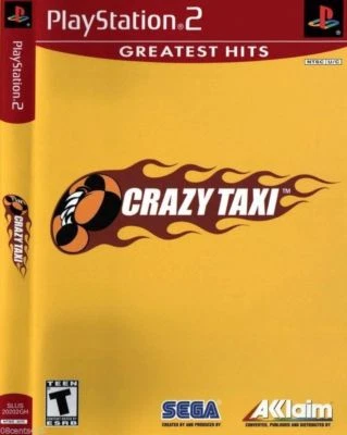 Crazy Taxi (Sony PlayStation 2, 2002, Greatest Hits) *COMPLETE*  - Image 1 of 2