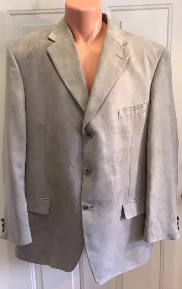 LUCA ROSSI, Italia, Hombre, 46R, Gamuza Sintética, Chaqueta/Abrigo/Abrigo en Beige. Foto 1 de 4