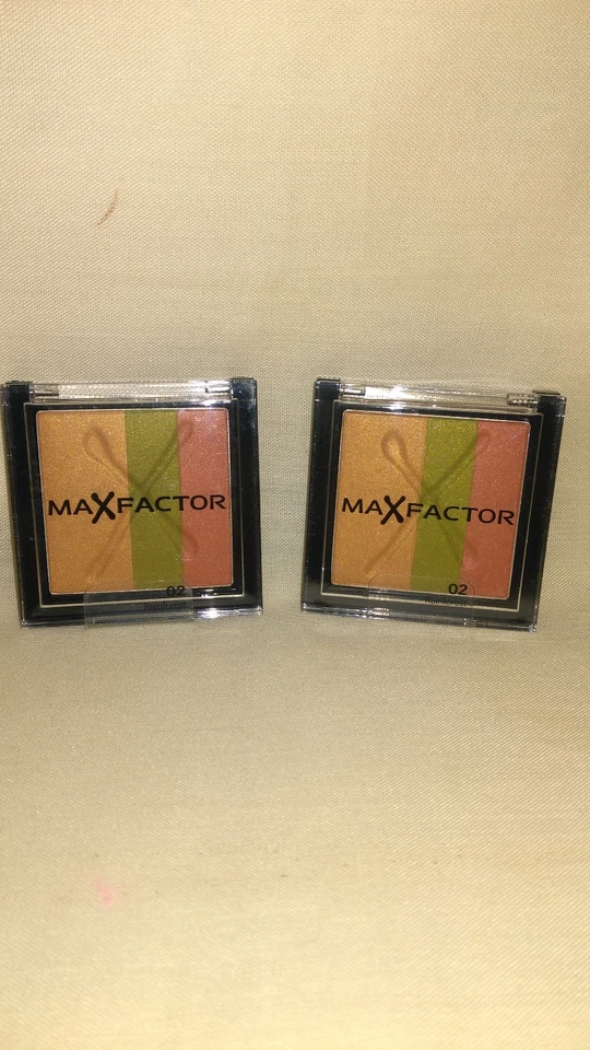 2 X Max Factor Max Effect Trio Eyeshadow Rainforest - Image 1 of 1