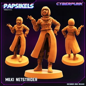 Milki Netstrider | Papsikels | | RPG D&D Wargaming 3D Printed Mini - Picture 1 of 1