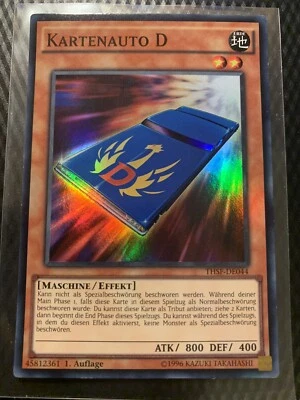 Yu-Gi-Oh! Cardcar D THSF-EN044 DE044 Super Rare 1st Ed LP/NM German - Image 1 of 4