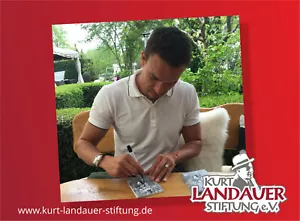 Autogrammkarte Valérien Ismaël - Kurt Landauer Stiftung - Bild 1 von 3