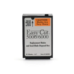 EasyCut 5000/6000 Caja de Cuchillas de Repuesto para Cuchilla de Seguridad, 81 Piezas - Imagen 1 de 3