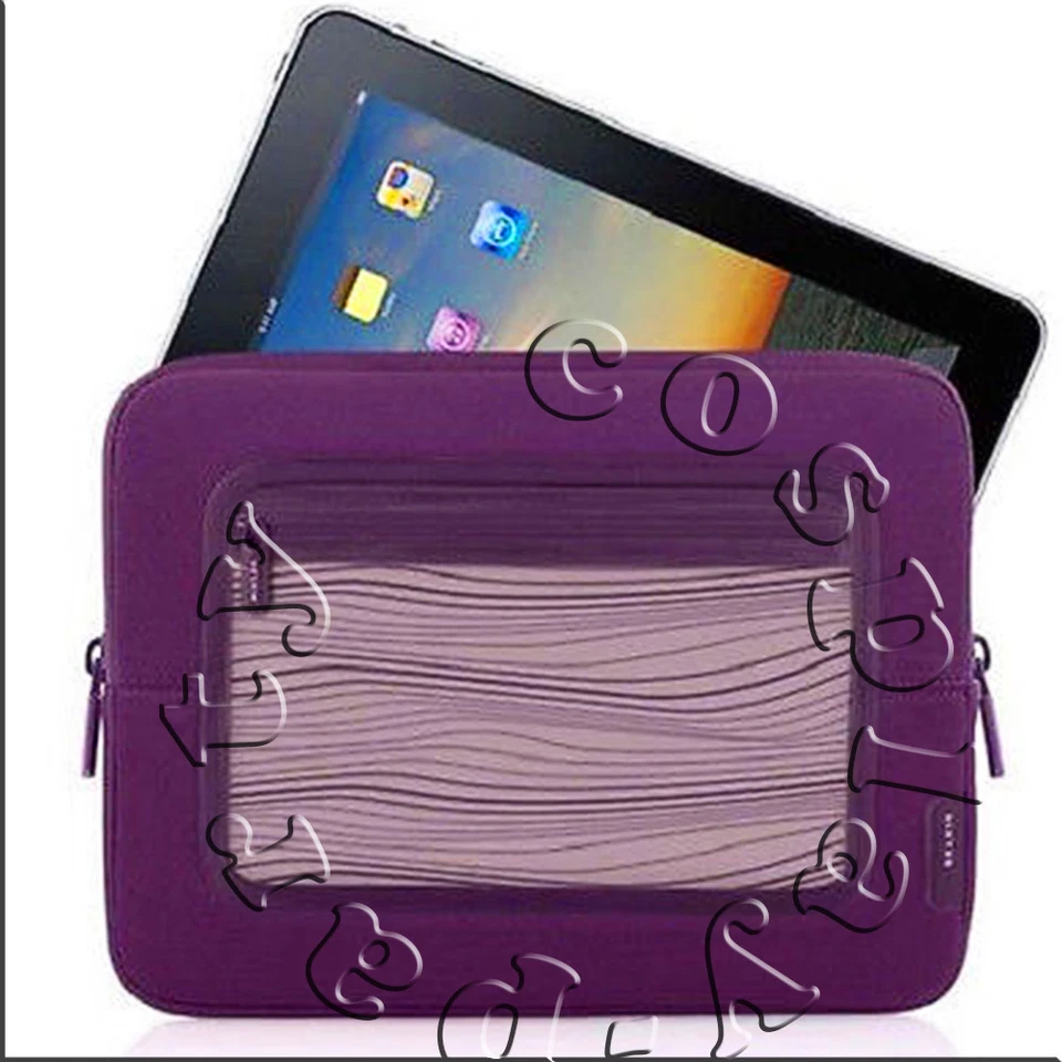 For Up to 9.7" iPad Tablets Belkin Vue Neoprene Sleeve Soft Pouch Case Cover - Image 1 of 1