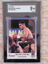 Hector 'Macho' Camacho SGC  9 1991 Kayo Boxing Card The National PROMO
