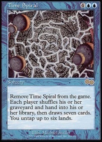 [1x] Time Spiral Slight Play, English Urza's Saga MTG Magic - Image 1 of 1