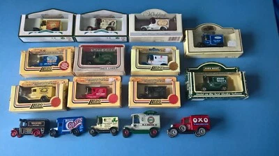 Lot of 16 Diecast Vans and Trucks - Image 1 of 4