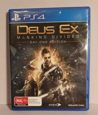 DEUS EX MANKIND DIVIDED - DAY ONE EDITION Game for Sony PlayStation 4 PS4 PAL. - Image 1 of 4
