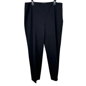 Talbots Heritage Black Straight Leg Trouser Slacks Career Office Women's 16 EUC - Picture 1 of 8