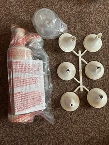 Pampered Chef Easy Accent Decorator Press With Lid & Tips New Without Box - Picture 1 of 2