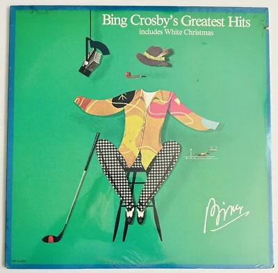 Bing Crosby's - лучшие хиты включает белый Рождество MCA-3031 запечатанный виниловая пластинка - Изображение 1 из 3