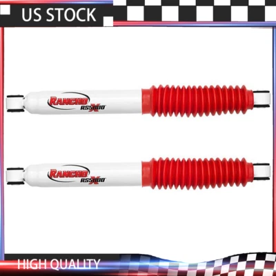 For Chevrolet Silverado 2500 HD 2011-2020 2 Rear Rancho Shocks Shock Absorber - Image 1 of 3