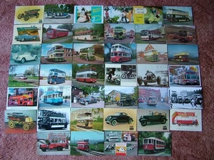 40 Unused Postcards of VARIOUS MODES OF TRANSPORT. Modern size. - Picture 1 of 1