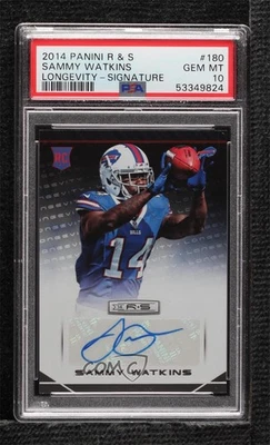 2014 Rookies & Stars Longevity Parallel Signatures Sammy Watkins PSA 10 Auto RC - Image 1 of 2