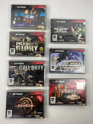 Ashen WWE Sims Pathway Call Of Duty Splinter Cell Nokia N-gage Game New Sealed - Image 1 of 4
