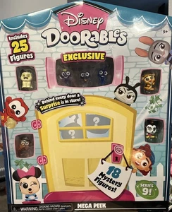 Disney Doorables Serie 9 Mega Peek 25 Personaggi NUOVI Esclusivi - Foto 1 di 2