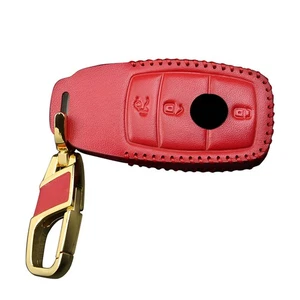 3-Button Key Fob Cover Case Keychain Fit For Mercedes A E C S Class Vito W907 - Picture 1 of 3