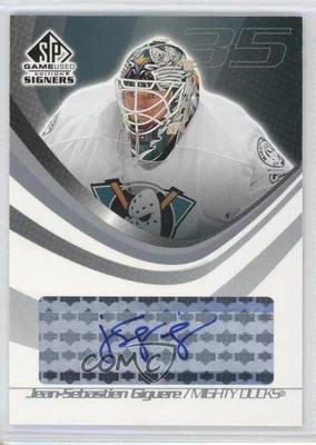 2003-04 SP Game Used Edition Signers Jean-Sebastien Giguere #SPS-JSG Auto - Image 1 of 2