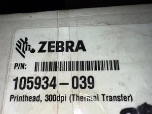 Zebra Druckkopf 300dpi ZD500 GX430t 105934-039 Original NEU WIE ABGEBILDET✅❤️️✅❤️️ - Bild 1 von 2