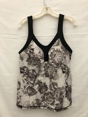 Camiseta sin mangas deportiva para mujer The North Face blanca negra marrón talla L sujetador incorporado Foto 1 de 4