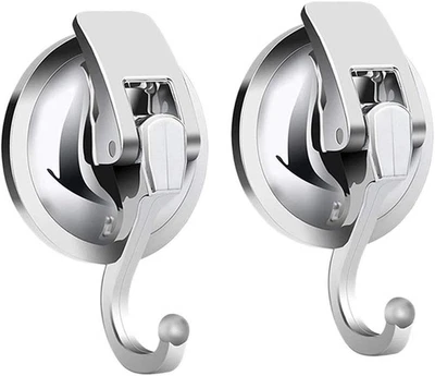 SPTwj 2 Pack Suction Hook Vacuum Cup Bathroom Kitchen Door...  - Image 1 of 4