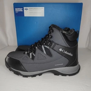 Columbia Liftop III Omni-Heat Winter Boots Black/Grey Mens BM7382-010  - Picture 1 of 8