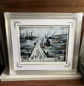 Lowry Painting Signed Print - Picture 1 of 4