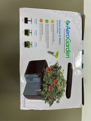 AeroGarden Harvest 2.0, Sistema Hidropónico Jardín Interior con Luz LED de Crecimiento, Hol Foto 1 de 2