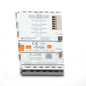 BECKHOFF EL2008 Digital Output Module 8-channel 24 V DC New - Picture 1 of 4