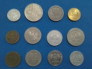 LOTTO 12 MONETE POLONIA ZLOTYCH POLSKA ZECZPOSPOLITA LUDOWA - Picture 1 of 14