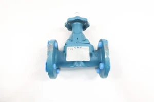 Itt 1-2538-TM-943 Dia-flo Manual Iron Flanged Diaphragm Valve 1in 150 - Picture 1 of 5