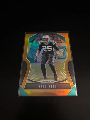 Eric Reid 2019 Panini Prizm Orange Prizm /249 Panthers 180 - Image 1 of 2