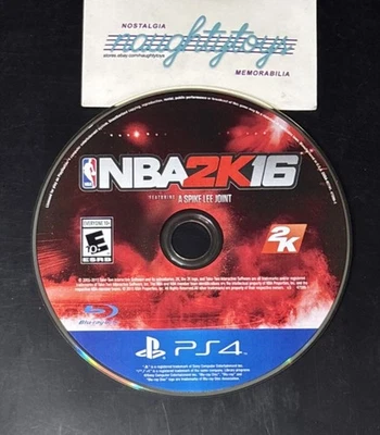 NBA 2K16 Basketball PS4 Sony PlayStation 4 - Clean Disc Only - Image 1 of 3