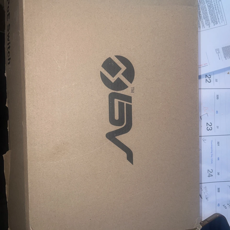 8 Port PoE Switch With 1 Uplink Ethernet Network Max 120W Unmanaged 802.3af/at - Image 1 of 3