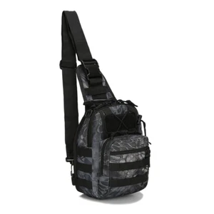 Mens Backpack Tactical Sling Shoulder Bag Molle Travel Chest Pack Outdoor Hiking - Picture 1 of 29