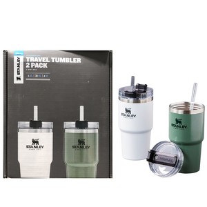 Stanley Adventure The QUENCHER Travel Tumbler 591ml /20oz 1box (2 PACK)