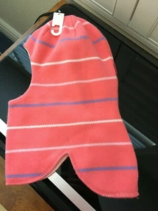 Neu Kinder Mädchen Kleinkind Wolle Baumwolle gefüttert warme Mütze Helm Sturmhaube geschlossene Ohren 2t - Bild 1 von 3